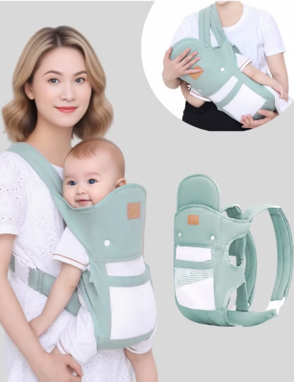 حاملة أطفال مريحة متعددة الوضعيات أمامية/خلفية