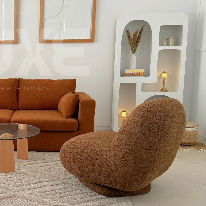 Boho curved niche shelf