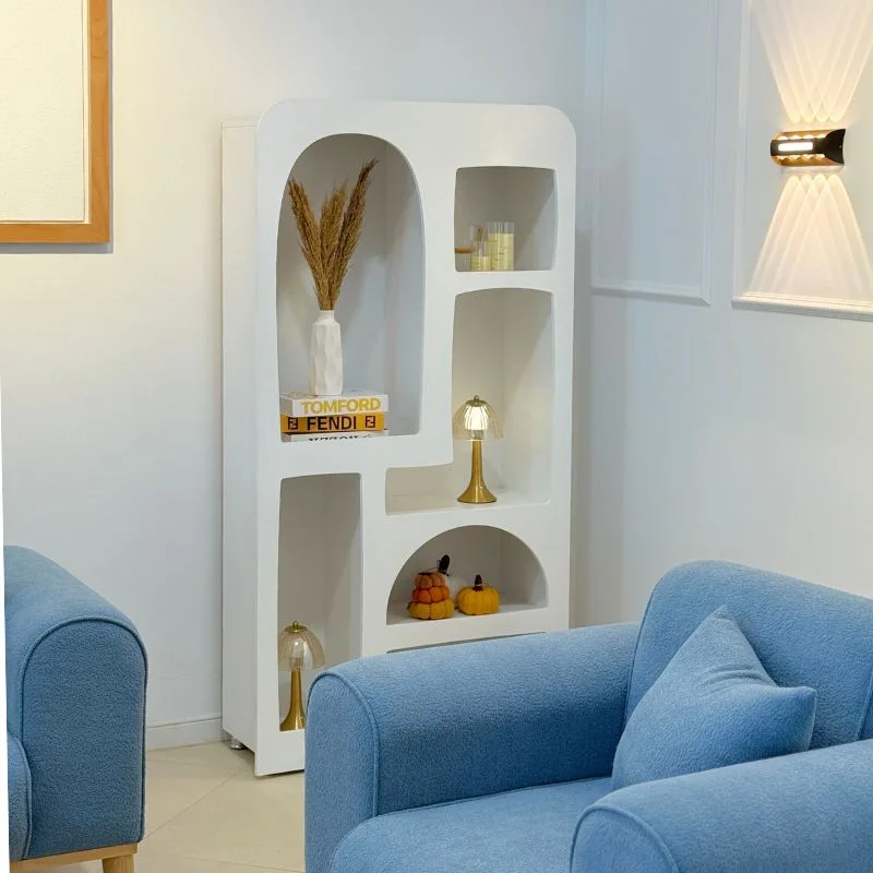 Boho curved niche shelf