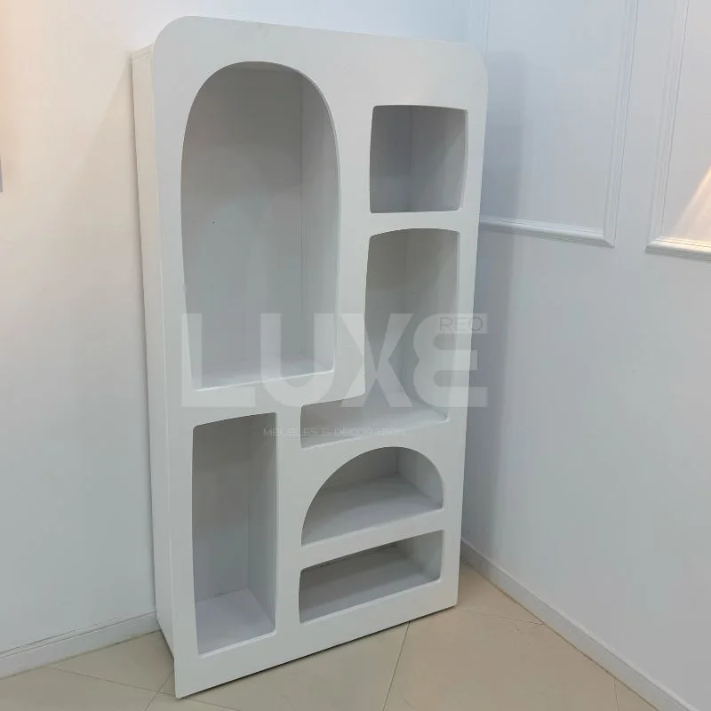 Boho curved niche shelf