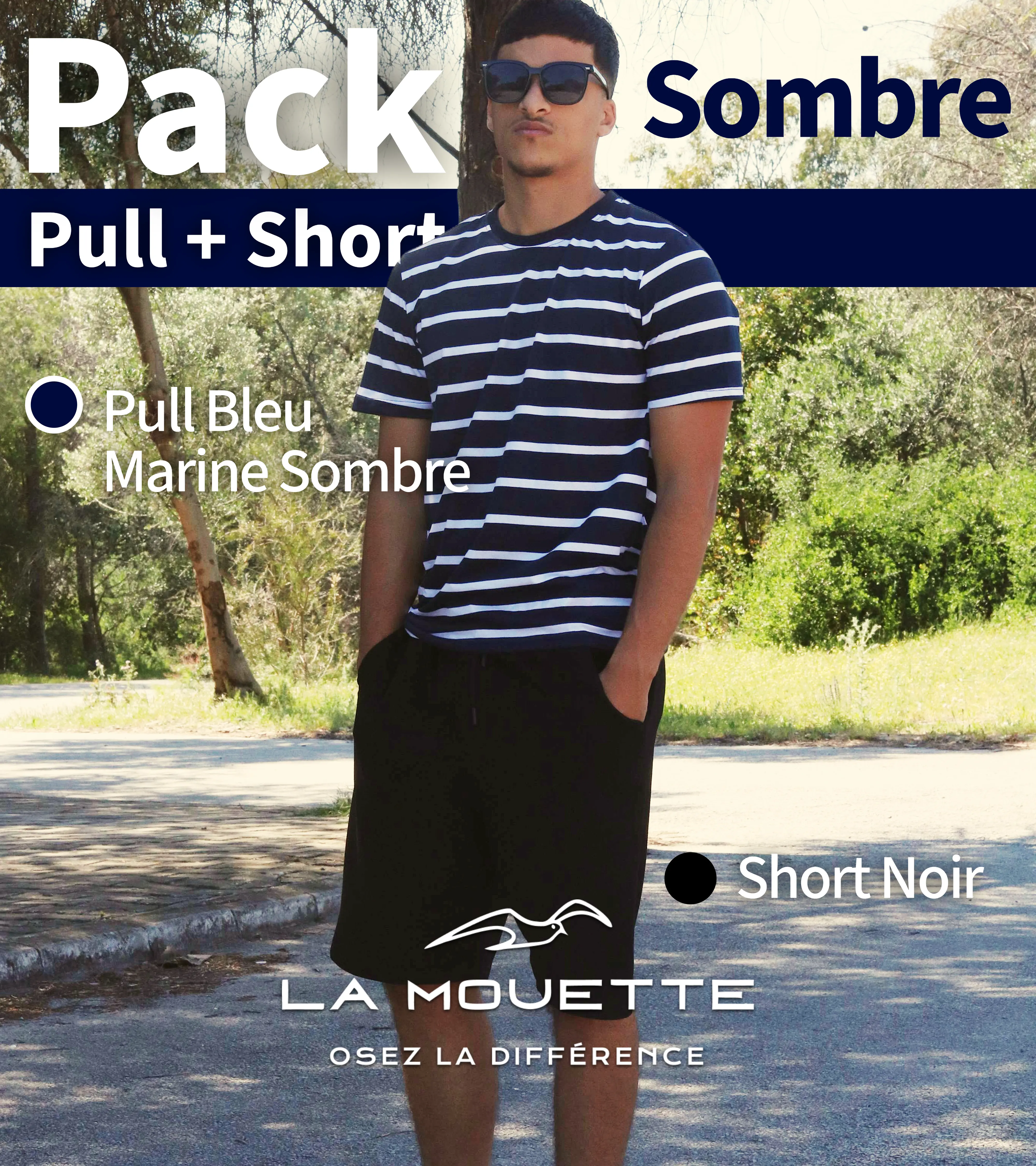 Pack Marin (Sombre/Clair)
