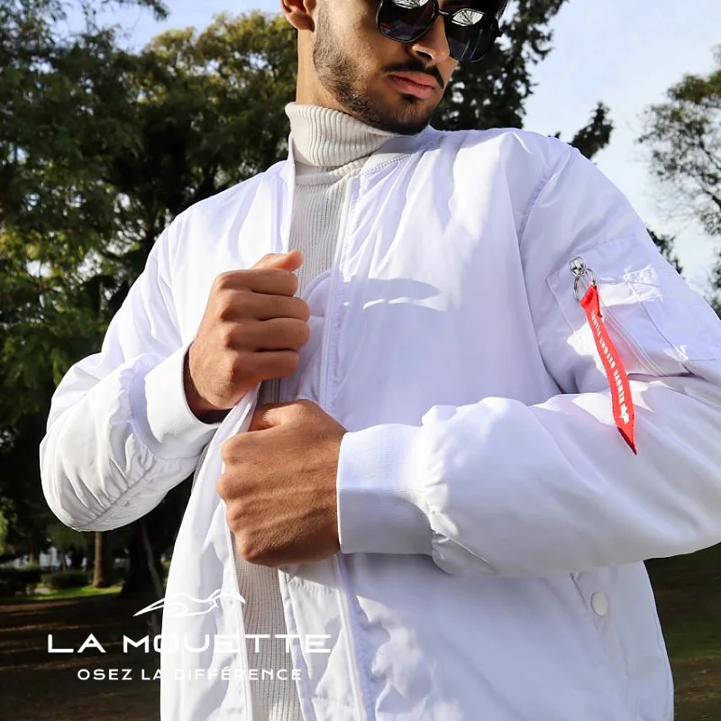 Blouson Chic Bleu - Homme