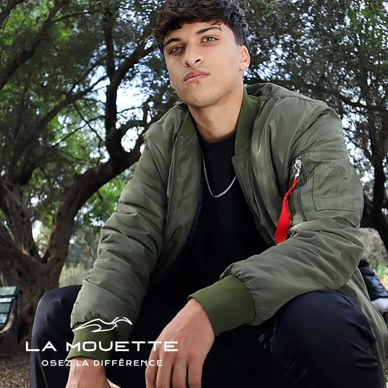 Blouson Chic Bleu - Homme