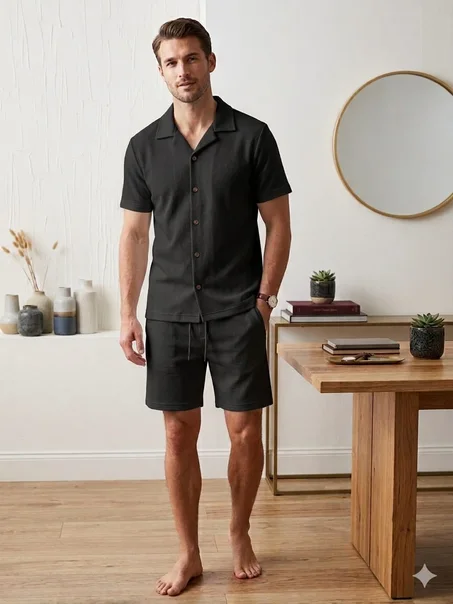 Set Jackard Chemise
