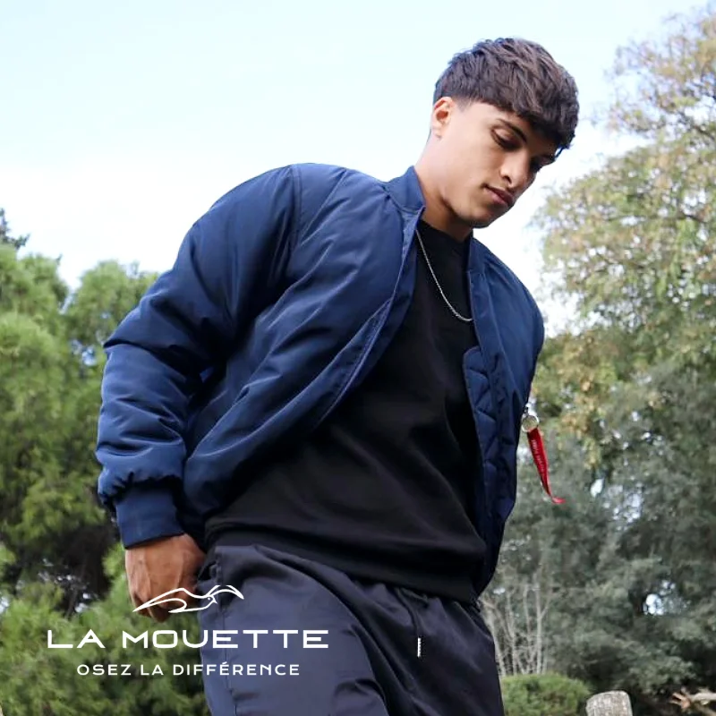 Blouson Chic Bleu - Homme