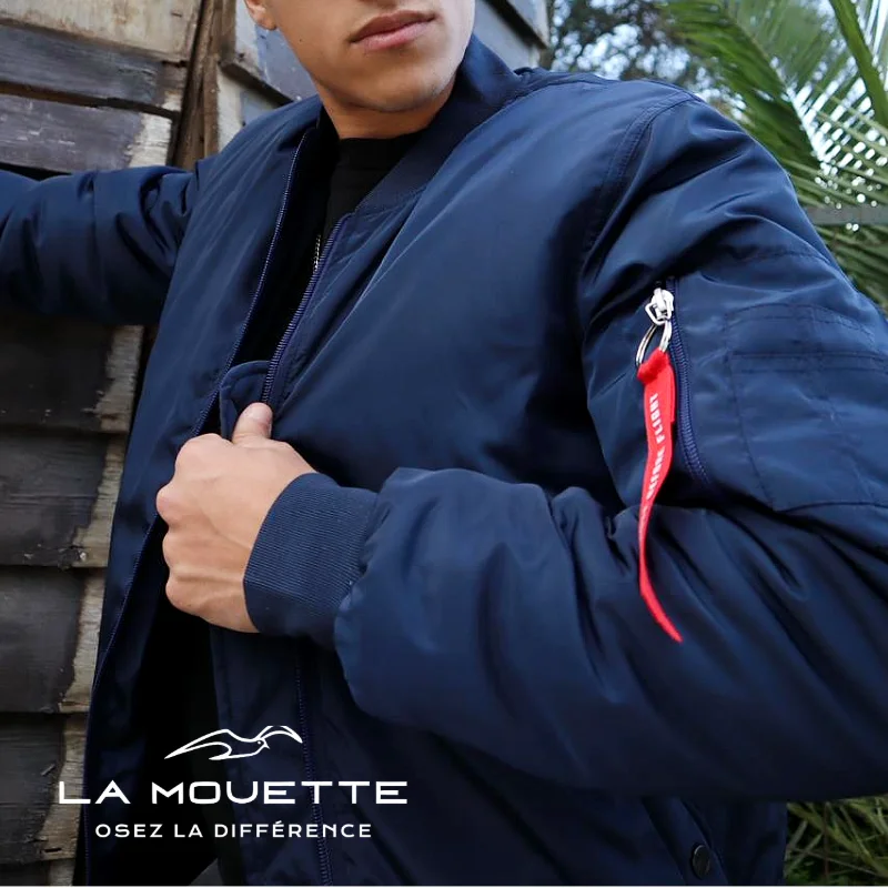 Blouson Chic Bleu - Homme