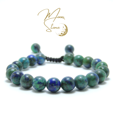 BRACELET AZURITE MALACHITE
