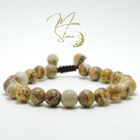 BRACELET JASPE PAYSAGE