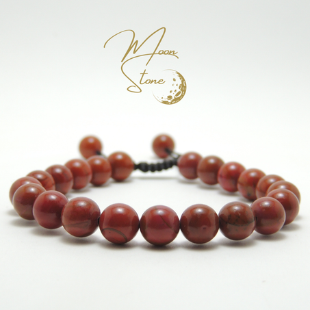 BRACELET JASPE ROUGE