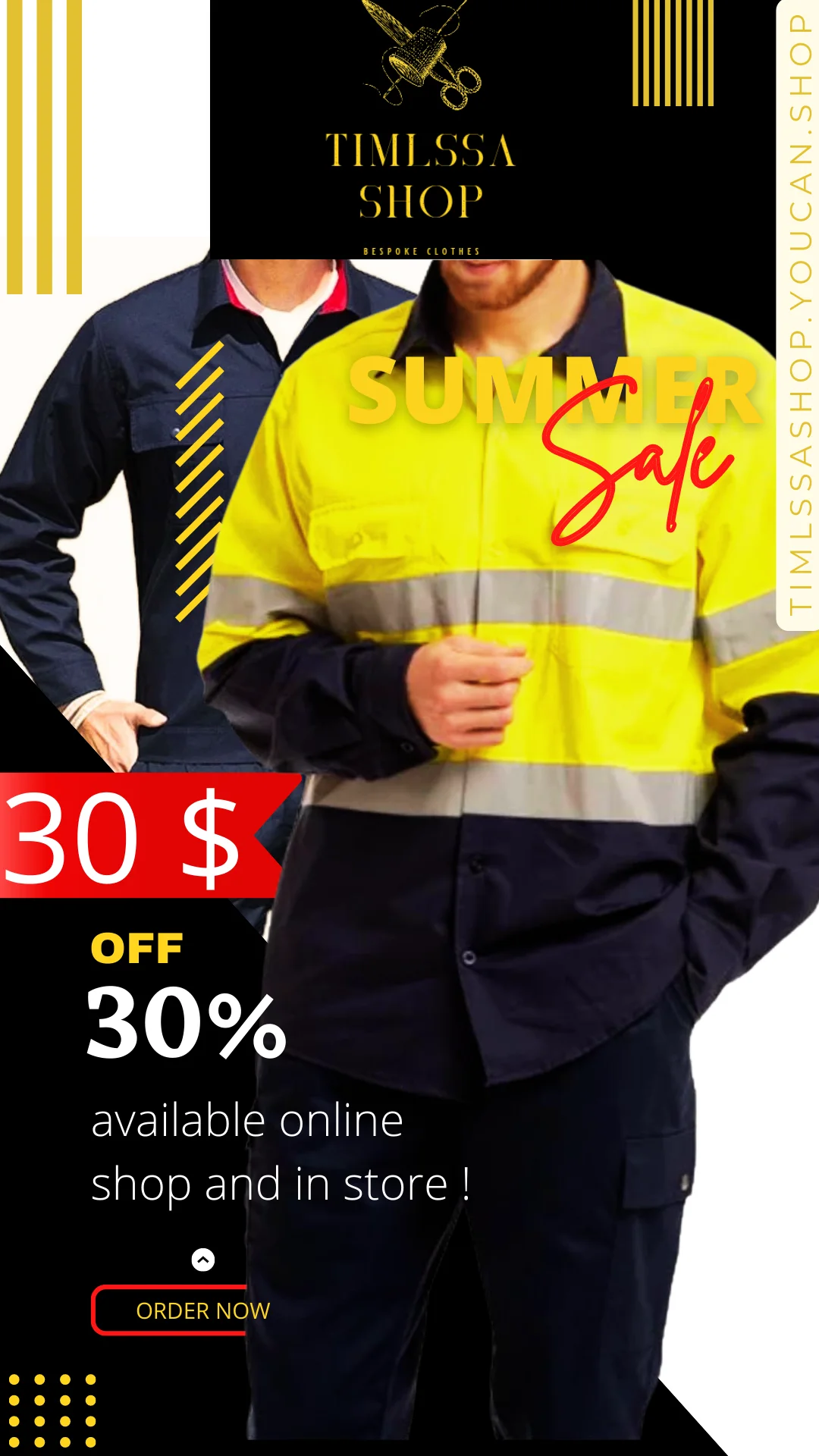 Bleu de travail haute