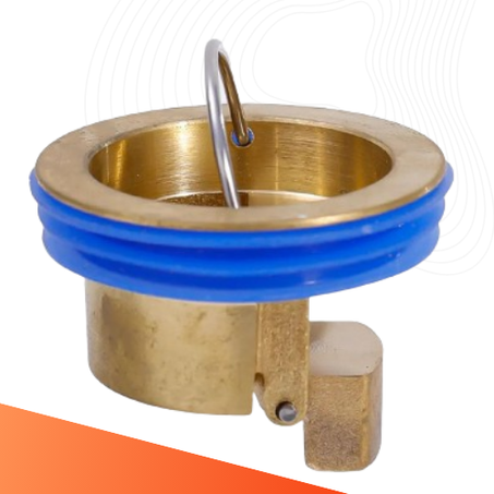 سدّادتين نحاسيتين