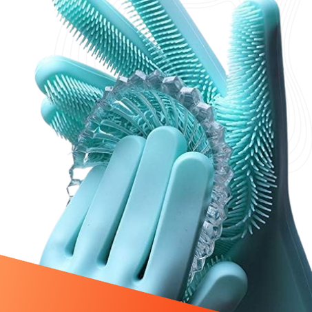 قفاز السيليكون لليدين