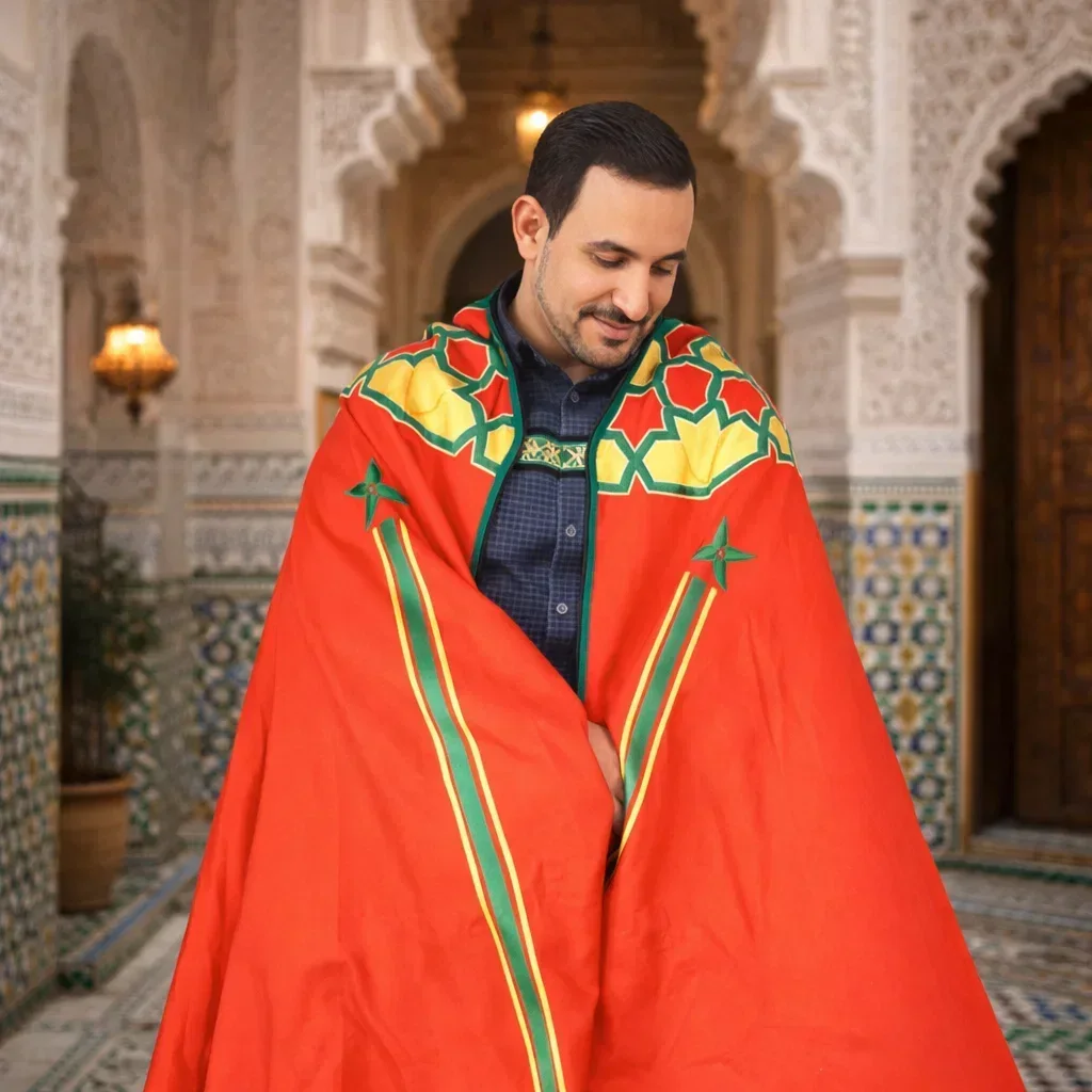 سلهام مغربي ملكي بلمسة و روح مغربية أصيلة