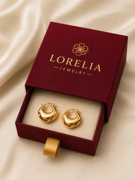 AMARA - Boucles d’Oreilles Cœur