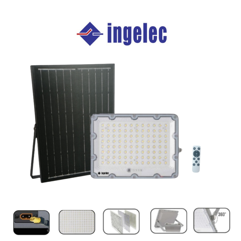 projecteur led 300w solaire ingelec