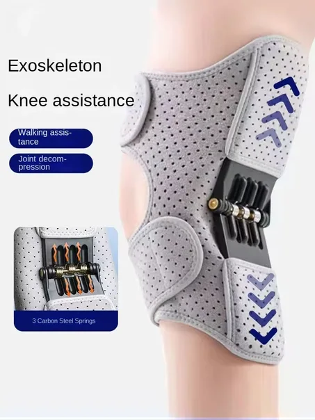 Knee-assisted Walking Device Elderly Joint Leg Support Auxiliary Exoskeleton Mountaineering Stair Climbing Artifact Protective Equipment Outdoor Sport