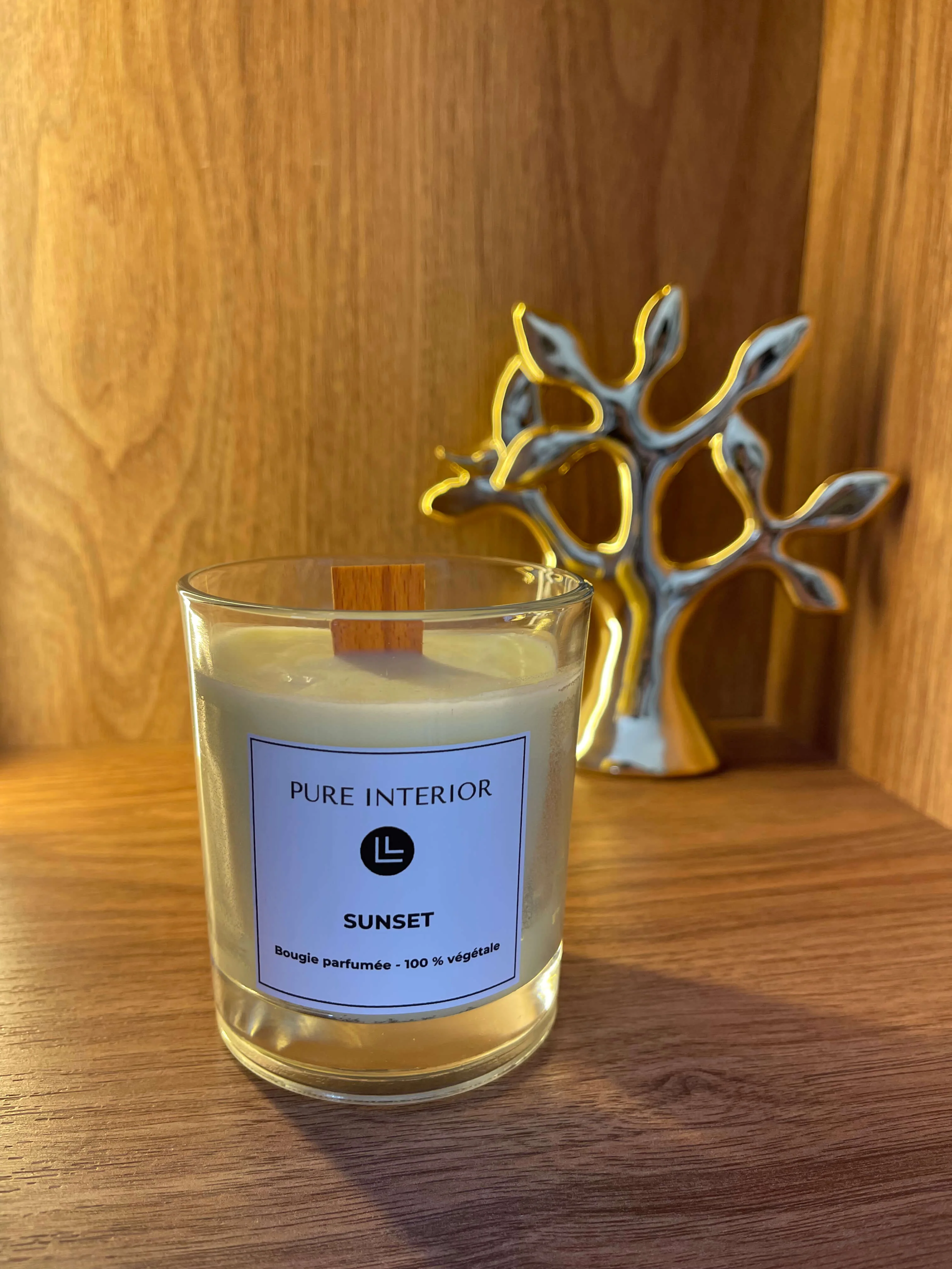 Bougie SUNSET - Orange et cannelle