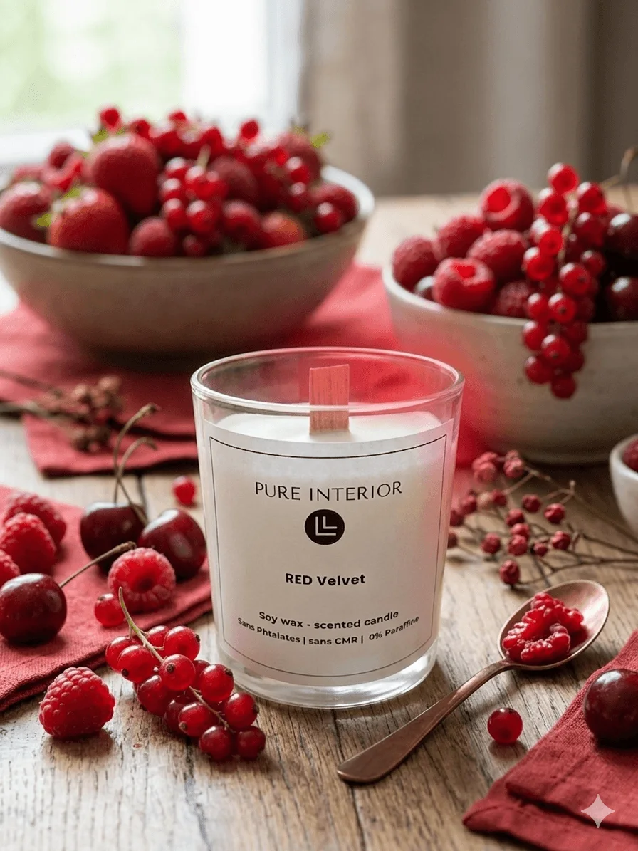 Bougie parfumée - RED VELVET