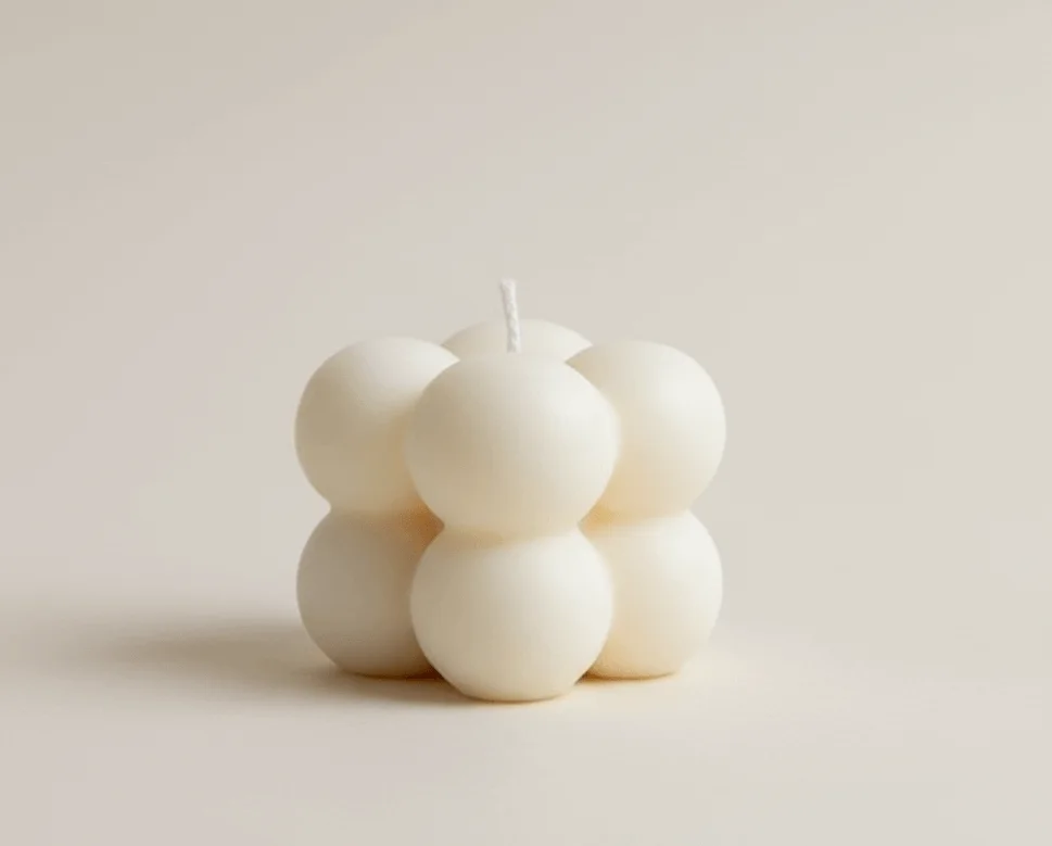 Mini bubble candle