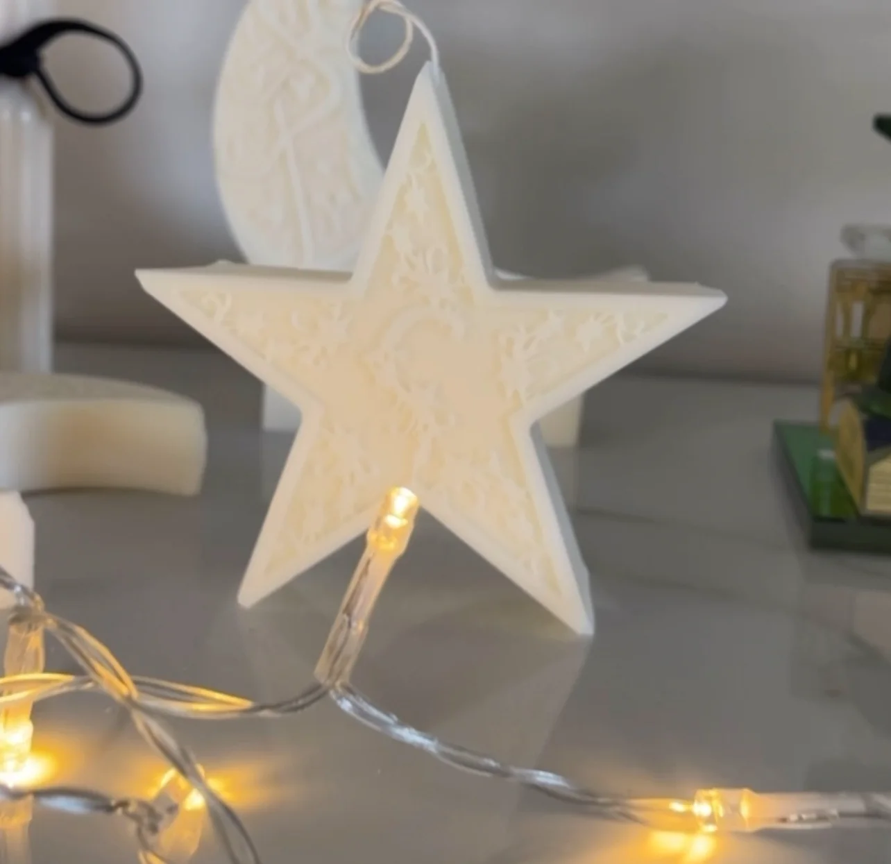 Étoile Ramadan- Bougie décorative