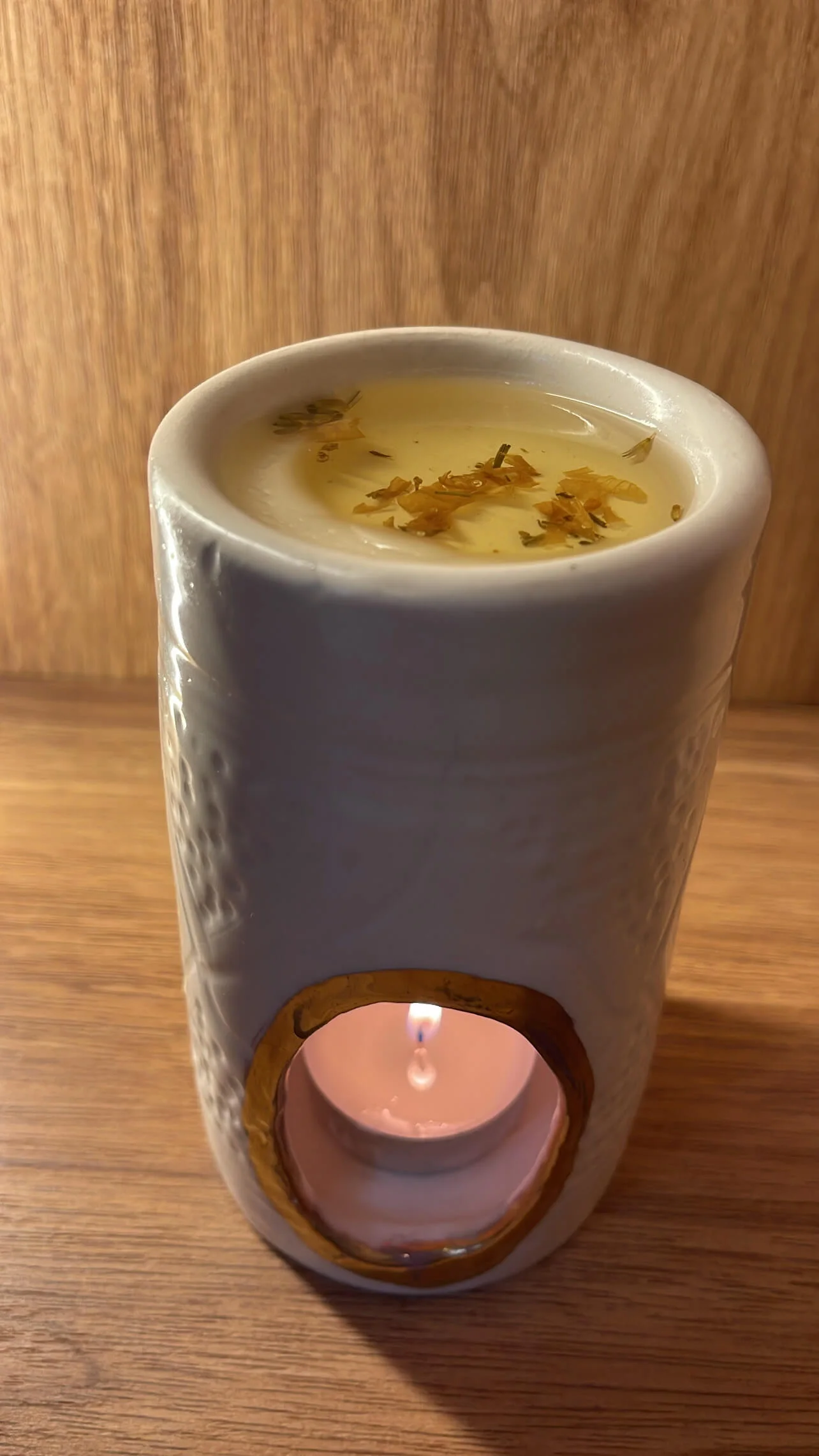 Fondants parfumés aux fleurs séchées