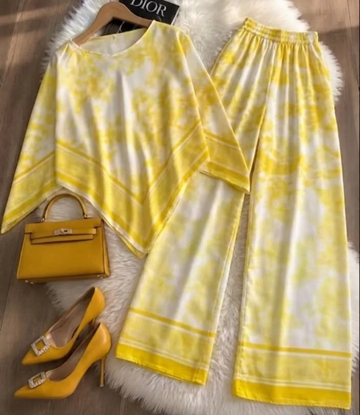✨ Ensemble Scarf… أناقة الصيف بلا حدود! 🌸