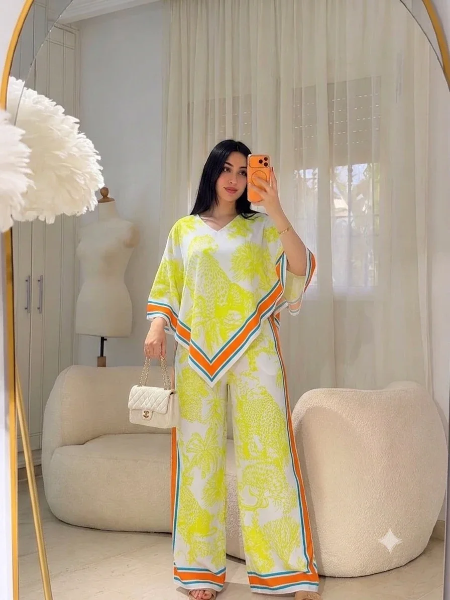 ✨ Ensemble Scarf… أناقة الصيف بلا حدود! 🌸