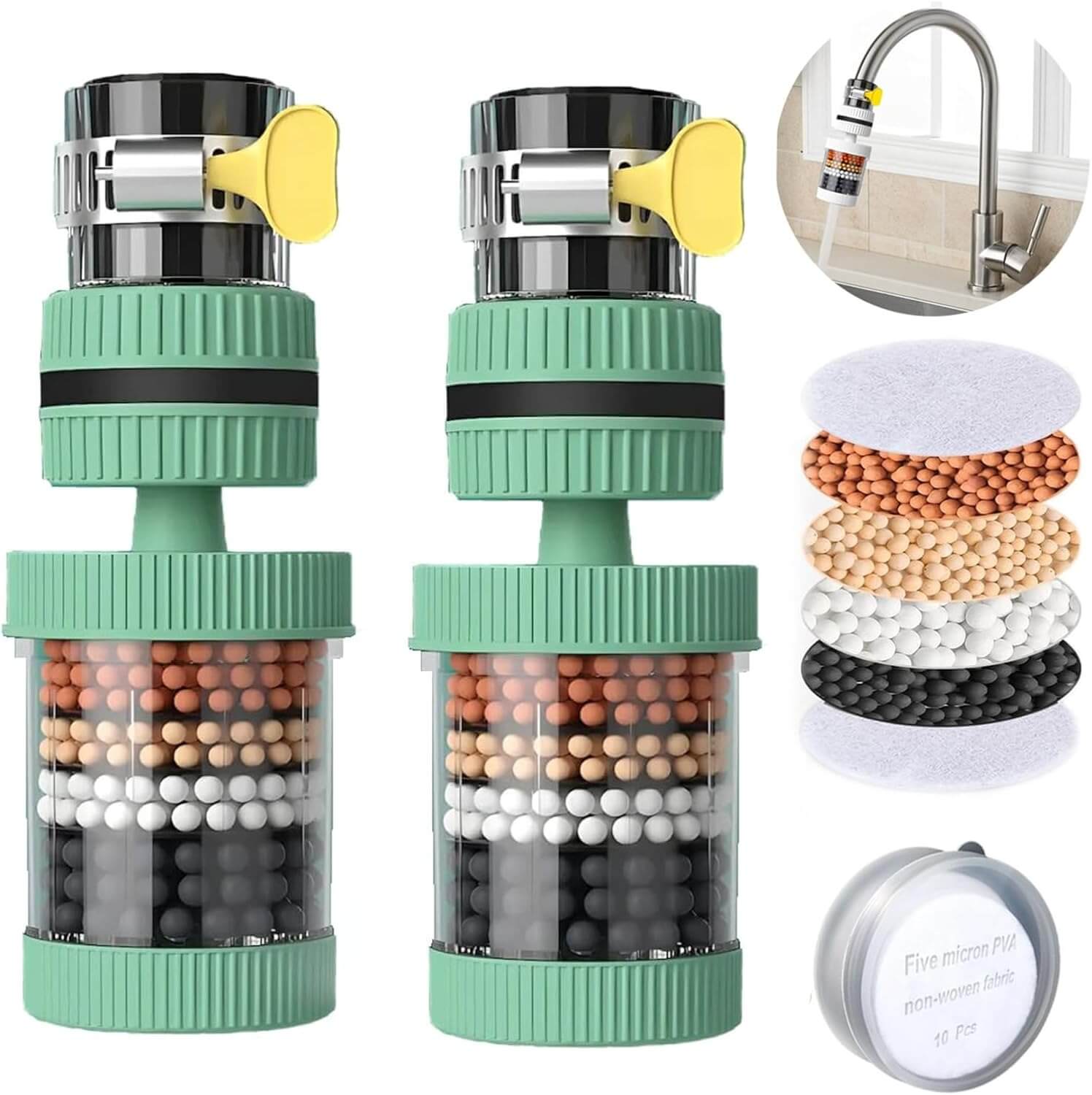 Mini Filtre Robinet Filtrao 360°