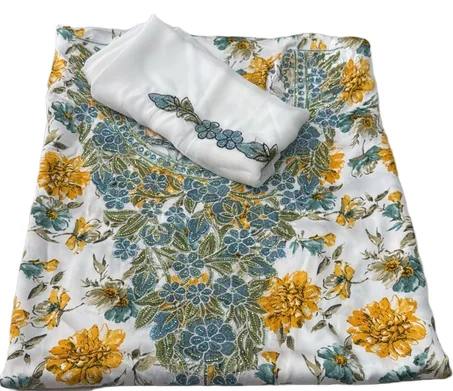 مخور حرير مخرم مع شيلة