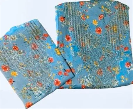 مخور حرير اندنوسي قطعتين للام و بنتها