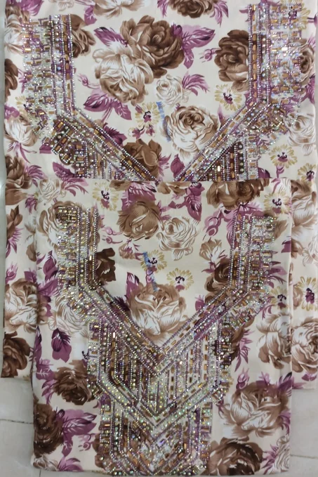 مخور حرير اندنوسي قطعتين للام و بنتها