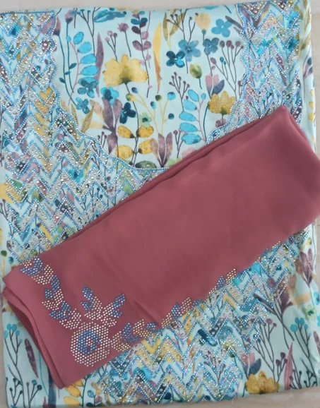 مخور حرير مع شيلة