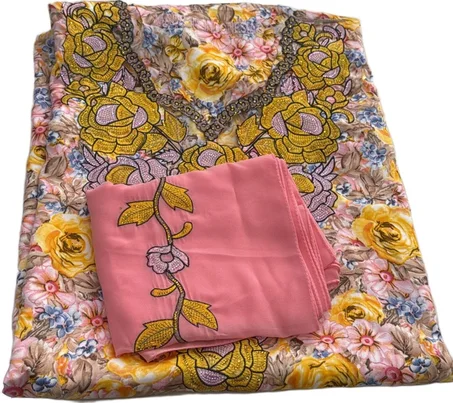 مخور حرير مخرم مع شيلة