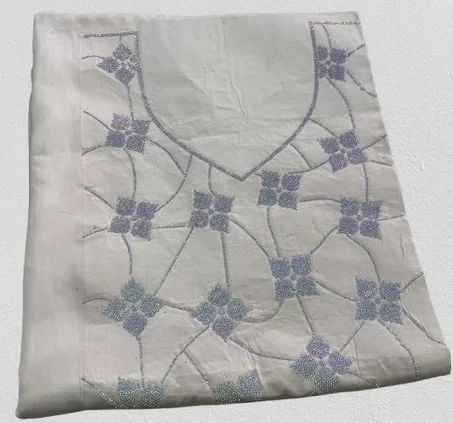 مخور حرير الجوهرة السادة مع تطريز كامل