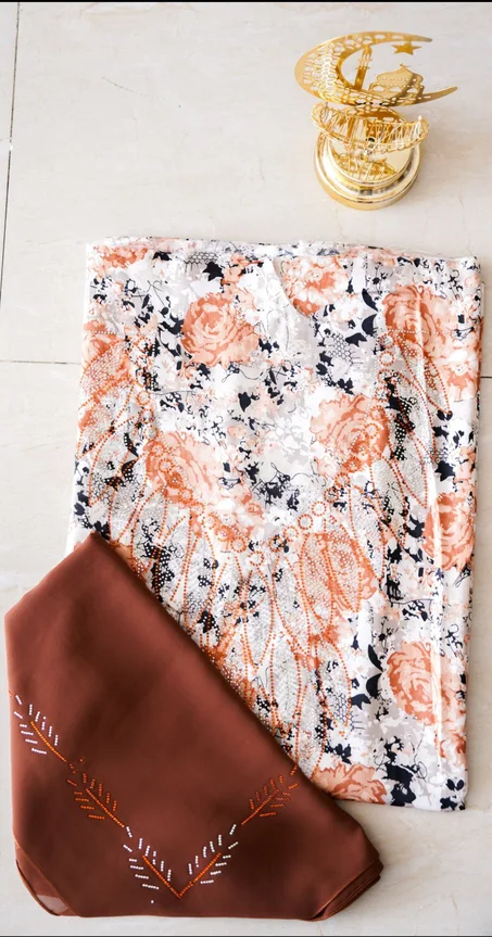 مخور حرير مع شيلة