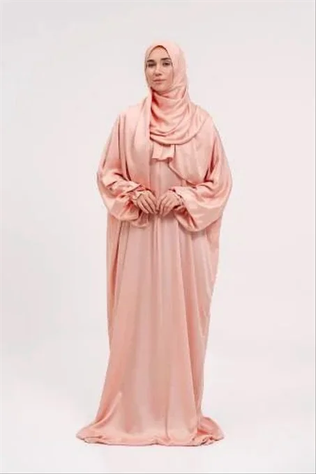 لباس قطعة واحدة مع شيلة مريح للصلاة