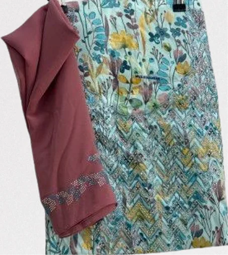 مخور حرير مع شيلة