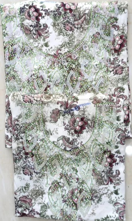 مخور حرير اندنوسي قطعتين للام و بنتها