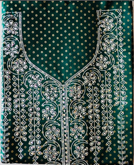 مخور حرير  السادة مع تطريز كامل