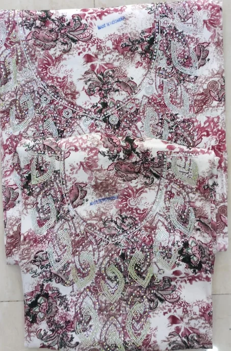 مخور حرير اندنوسي قطعتين للام و بنتها