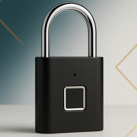 قفل ذكي ببصمة الإصبع – أمانك بلمسة واحدة