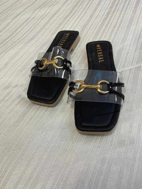 mules plates - transparent