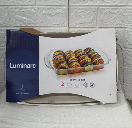 Plateau en verre Résistant À La Chaleur Four