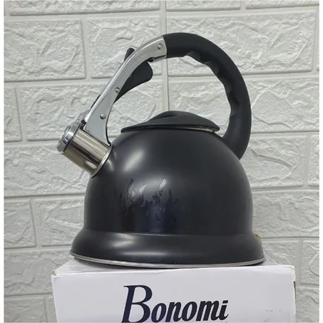 Bouilloire en inox, capacité : 3 litres