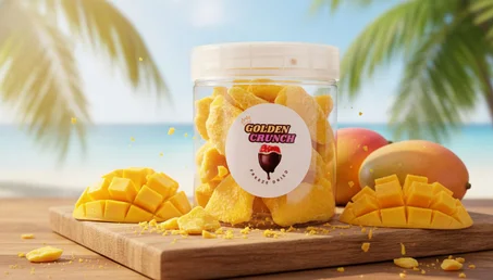 مانجو مجفف بالتبريد