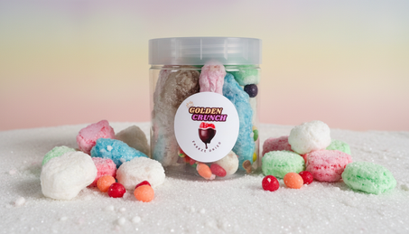 حلويات مجففة بالتبريد