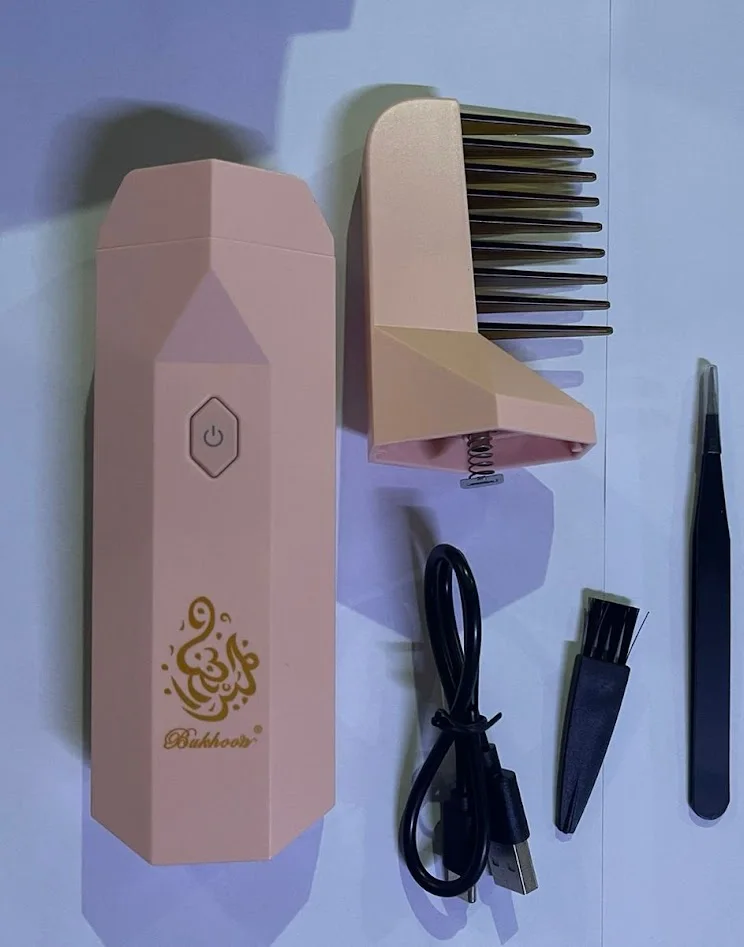 Electric Hair Steamer With Comb  مبخرة كهربائية للشعر