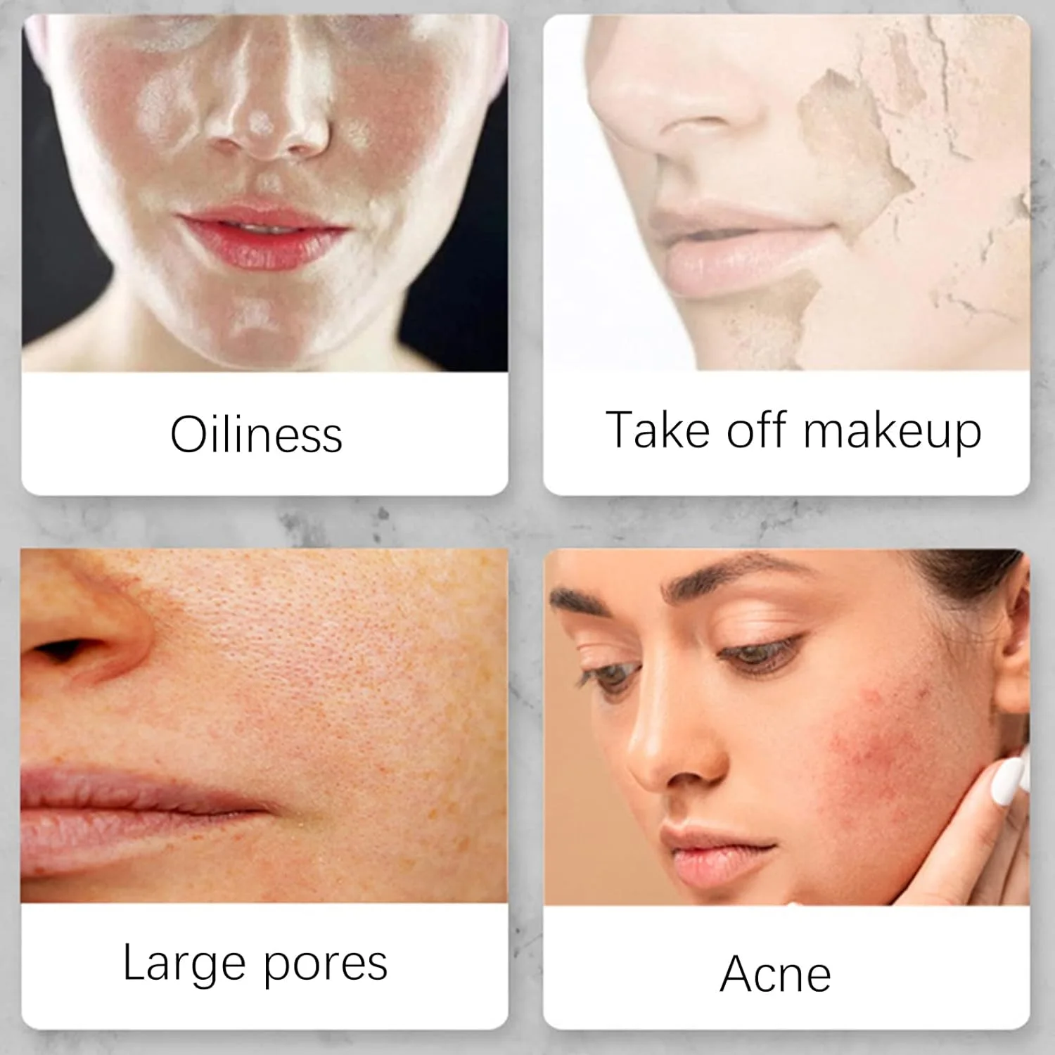 الرول البركاني السحري لإزالة دهون الوجه والحفاظ على المكياج"