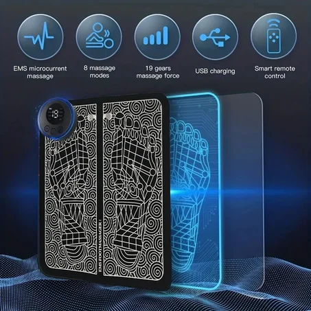 مدلّك القدمين الذكي بتقنية EMS