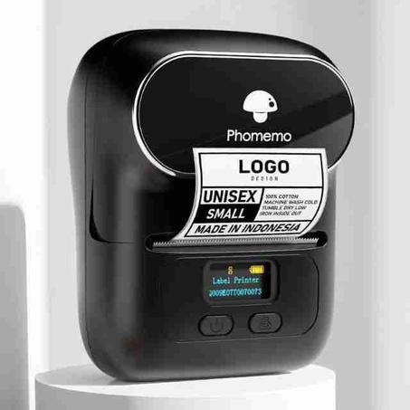 طابعة Phomemo اللاسلكية للملصقات والباركود